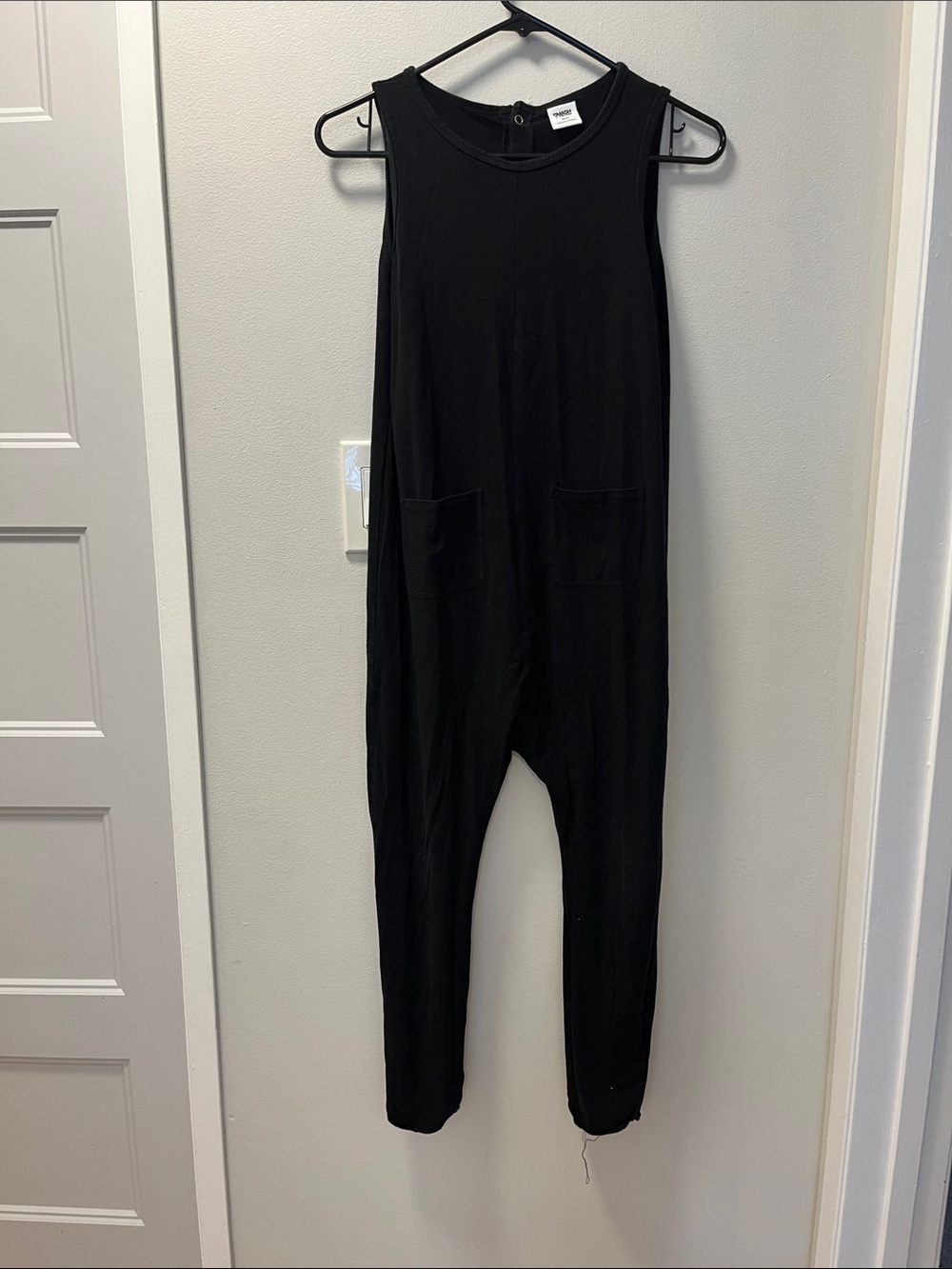 Smash + Tess Black Sleeveless Pocket Jumpsuit
